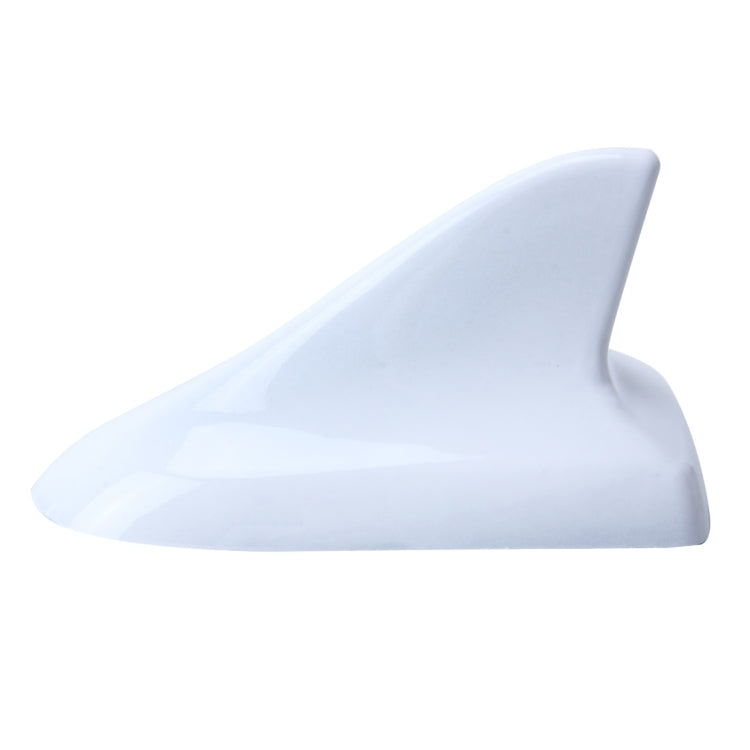 A-886 Car Auto Shark Fin Dome Antenna Decoration for Honda Buick Nissan Hyundai Toyota Volkswagen Mazda(White) - Aerials by PMC TechLife | Online Shopping South Africa | PMC TechLife | Buy Now Pay Later Mobicred