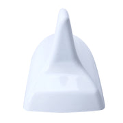A-886 Car Auto Shark Fin Dome Antenna Decoration for Honda Buick Nissan Hyundai Toyota Volkswagen Mazda(White)