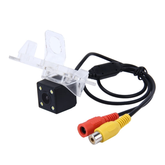 656x492 Effective Pixel NTSC 60HZ CMOS II Water-resistant Car Rear View Backup Camera With 4 LED Lamps for Megane 2011 Version