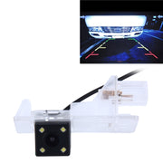 656x492 Effective Pixel NTSC 60HZ CMOS II Water-resistant Car Rear View Backup Camera With 4 LED Lamps for Renault Cabbeen 2015-2016 Version / Fluence 2013-2016 Version