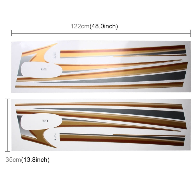 5 PCS SUV Body Decorative Strip Brand Car Streamline Shining Sticker for Toyota Prado4000 2011 Version - free shipping - PMC TechLife - Order now!