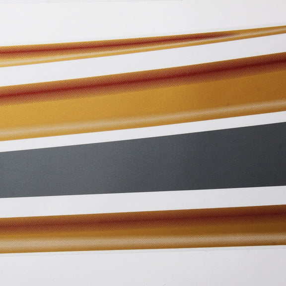 5 PCS SUV Body Decorative Strip Brand Car Streamline Shining Sticker for Toyota Prado4000 2011 Version