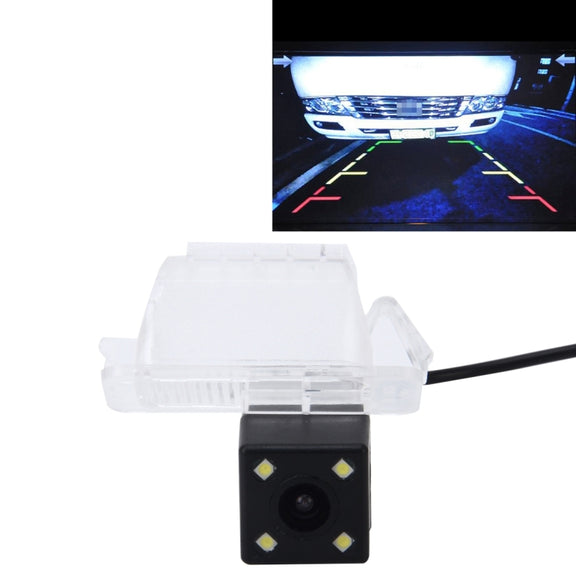 656��492 Effective Pixel NTSC 60HZ CMOS II Water-resistant Car Rear View Backup Camera With 4 LED Lamps for Ford Mondeo 2010-2012 Version / Focus Hatchback 2010-2014 Version