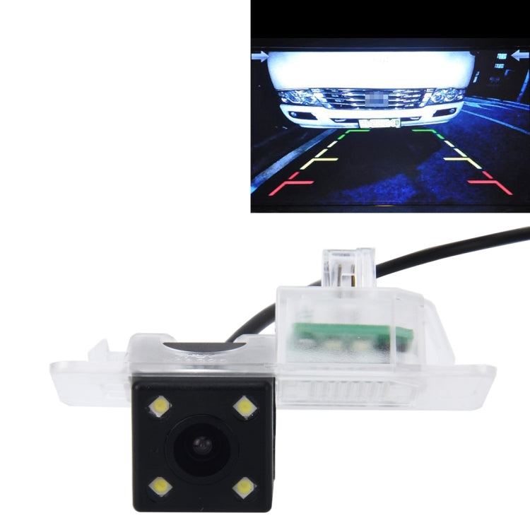 656x492 Effective Pixel  NTSC 60HZ CMOS II Waterproof Car Rear View Backup Camera With 4 LED Lamps for BMW 2014-2016 Version 2 Series/3 Series/5 Series/X1/X3/X4/X5/X6 - Rear View Cameras by PMC TechLife | Online Shopping South Africa | PMC TechLife | Buy Now Pay Later Mobicred