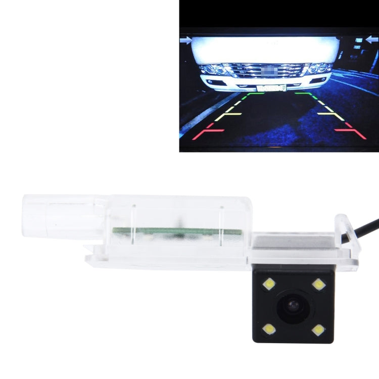 656x492 Effective Pixel NTSC 60HZ CMOS II Waterproof Car Rear View Backup Camera With 4 LED Lamps for Volkswagen Golf7 2014-2016 Version - Rear View Cameras by PMC TechLife | Online Shopping South Africa | PMC TechLife | Buy Now Pay Later Mobicred