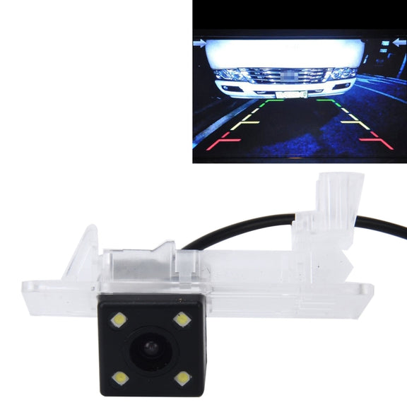 656x492 Effective Pixel  NTSC 60HZ CMOS II Water-resistant Car Rear View Backup Camera With 4 LED Lamps for Volkswagen 11/13/15/16 Version Passat 11/13 Version Touareg 12/13 Version Sharan