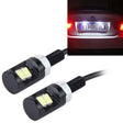 2 PCS 2W 100 LM 6500K Car License Plate Light with 2 SMD-5630 Lamps, DC 12V(White Light) - License Plate Lights by PMC TechLife | Online Shopping South Africa | PMC TechLife | Buy Now Pay Later Mobicred