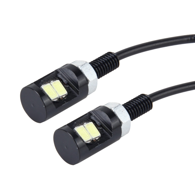2 PCS 2W 100 LM 6500K Car License Plate Light with 2 SMD-5630 Lamps, DC 12V(White Light) - License Plate Lights by PMC TechLife | Online Shopping South Africa | PMC TechLife | Buy Now Pay Later Mobicred
