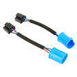 1 Pair 9007 Male to H4 Female Bulb Holder Base Male Socket with Wire - Wires by PMC TechLife | Online Shopping South Africa | PMC TechLife | Buy Now Pay Later Mobicred