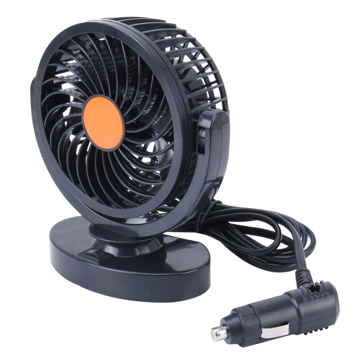 HUXIN HX-T306 6W 360 Degree Adjustable Rotation Low Noise Mini Electric Car Fan, DC 24V - Heating & Fans by PMC TechLife | Online Shopping South Africa | PMC TechLife | Buy Now Pay Later Mobicred