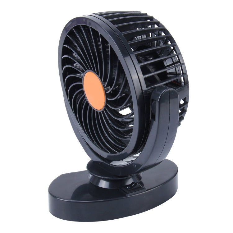 HUXIN HX-T306 6W 360 Degree Adjustable Rotation Low Noise Mini Electric Car Fan, DC 24V - Heating & Fans by PMC TechLife | Online Shopping South Africa | PMC TechLife | Buy Now Pay Later Mobicred