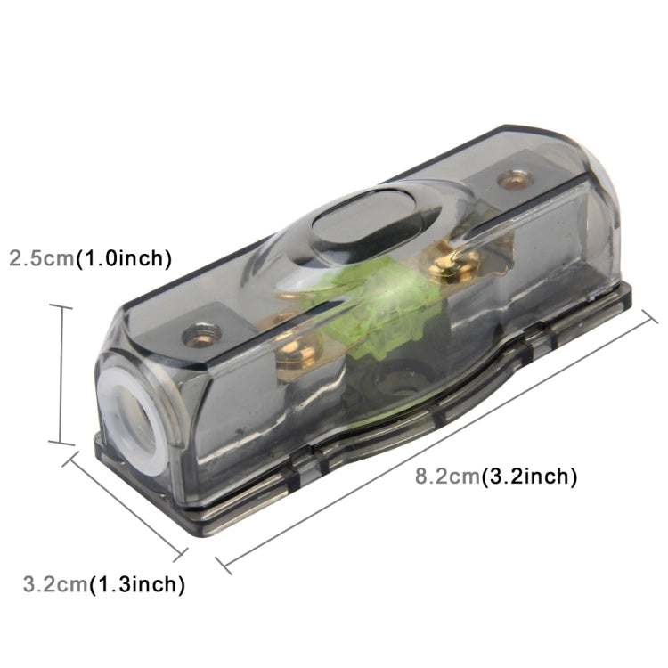 Car Auto Fuse Holder Blade Fuse Holder Bolt-on Fuse Holder with 100A Fuse for Car Audio - Fuse by PMC TechLife | Online Shopping South Africa | PMC TechLife | Buy Now Pay Later Mobicred