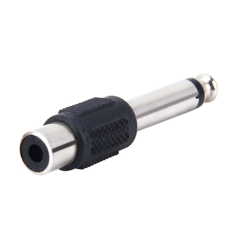 6.35mm to RCA Male to Female Plug Stereo Audio Adapter - Audio Adapter by PMC Jewellery | Online Shopping South Africa | PMC Jewellery | Buy Now Pay Later Mobicred