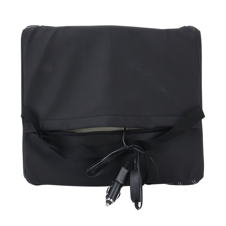 12V Four Season Chemical Fiber Wrapping Lumbar Seat Relaxation Waist Support Cushion for Car Office Family (White) - Seat Accessories by PMC Jewellery | Online Shopping South Africa | PMC Jewellery | Buy Now Pay Later Mobicred