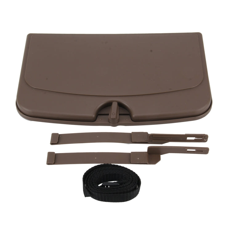 SHUNWEI SD-1509 Car Auto Back Seat Folding Table Drink Food Cup Tray Holder Stand Desk Multi-purpose Travel Dining Tray(Brown) - Stowing Tidying by SHUNWEI | Online Shopping South Africa | PMc TechLife | Buy Now Pay Later Mobicred