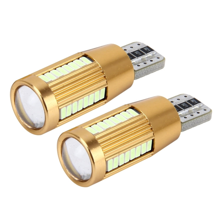 2 PCS T10 2W Constant Current Car Clearance Light with 38 SMD-3014 Lamps, DC 12-16V(Ice Blue Light) - Clearance Lights by PMC TechLife | Online Shopping South Africa | PMC TechLife | Buy Now Pay Later Mobicred