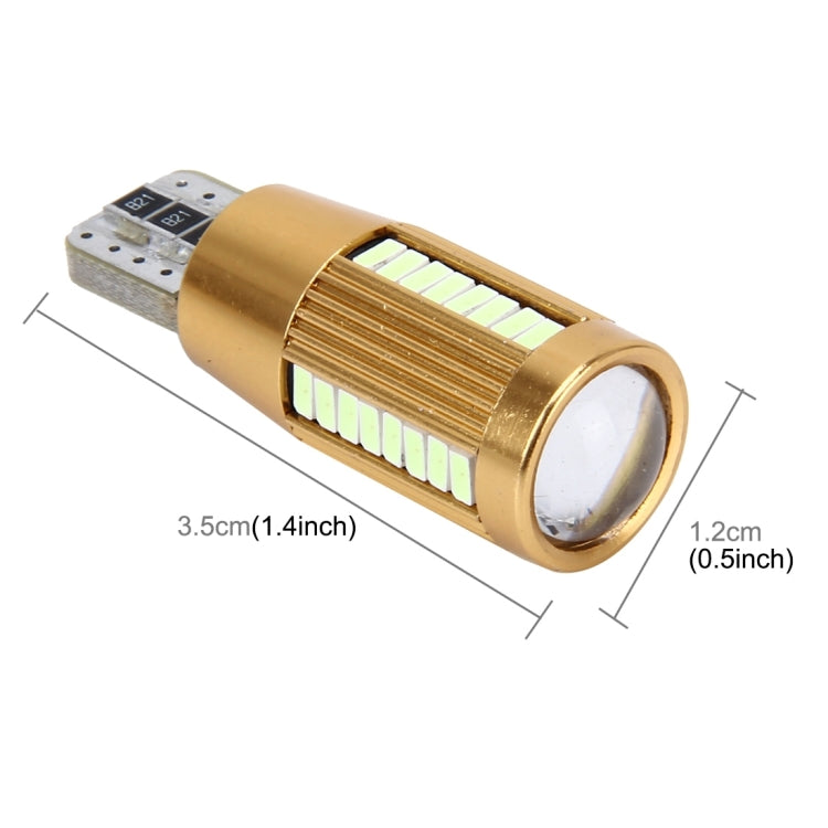 2 PCS T10 2W Constant Current Car Clearance Light with 38 SMD-3014 Lamps, DC 12-16V(Ice Blue Light) - Clearance Lights by PMC TechLife | Online Shopping South Africa | PMC TechLife | Buy Now Pay Later Mobicred
