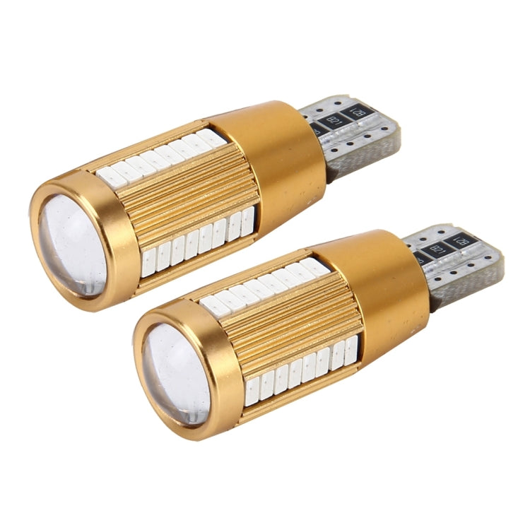 2 PCS T10 2W Constant Current Car Clearance Light with 38 SMD-3014 Lamps, DC 12-16V(Blue Light) - Clearance Lights by PMC TechLife | Online Shopping South Africa | PMC TechLife | Buy Now Pay Later Mobicred
