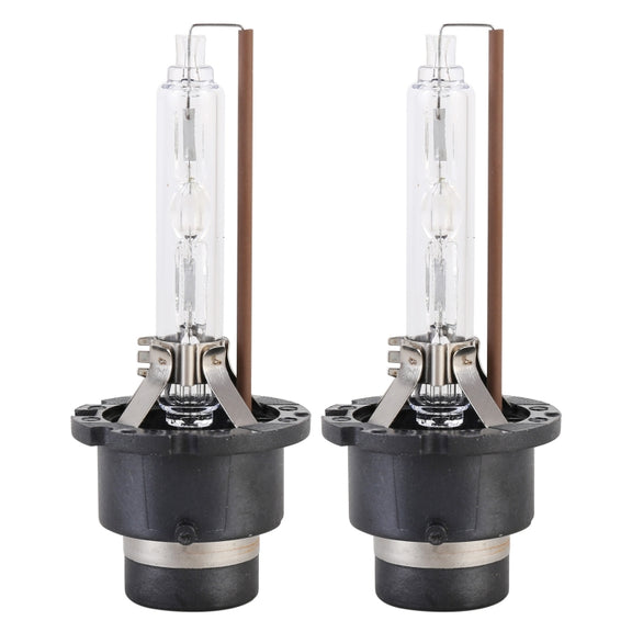 2 PCS D4S 35W 3800 LM 4300K HID Bulbs Xenon Lights Lamps, DC 12V(White Light)