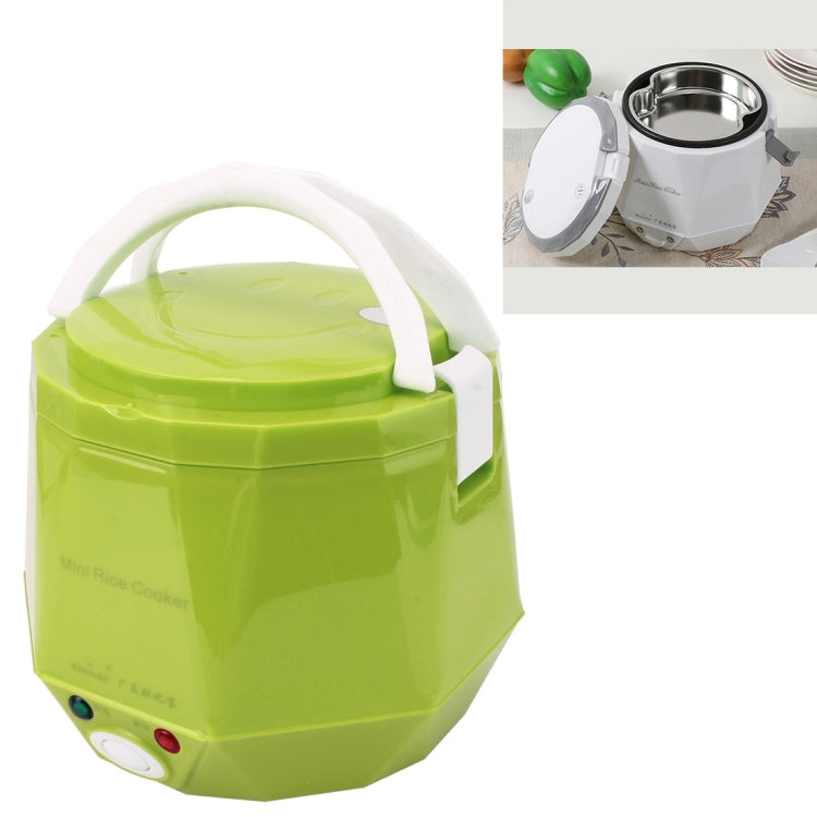 OUSHIBA Car Auto C3 Mini Multi-function Rice Cooker 12V 1.3L Volume for Rice Soup Noodles Vegetable Dessert(Green) - Rice Cookers by PMC TechLife | Online Shopping South Africa | PMC TechLife | Buy Now Pay Later Mobicred