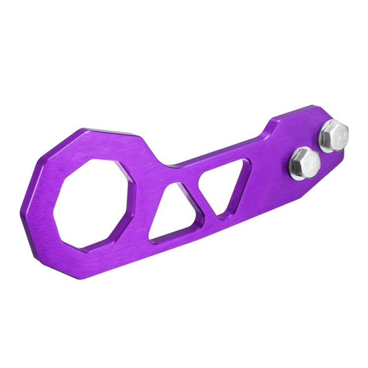 Aluminum Alloy Rear Tow Towing Hook Trailer Ring for Universal Car Auto with 2 x Screw Holes(Purple) - Towing Bars by PMC TechLife | Online Shopping South Africa | PMC TechLife | Buy Now Pay Later Mobicred