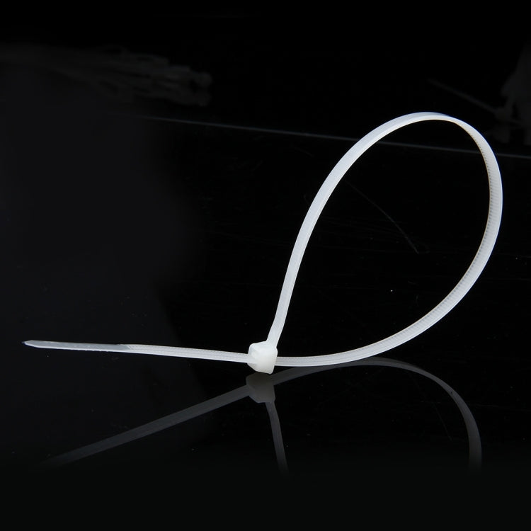 250pcs /Pack 5mm*300mm Nylon Cable Ties(White) - Booster Cable & Clip by PMC TechLife | Online Shopping South Africa | PMC TechLife | Buy Now Pay Later Mobicred
