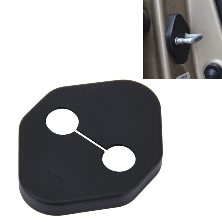 4 PCS Car Door Lock Buckle Decorated Rust Guard Protection Cover for Toyota Corolla VIOS Highlander YARiS L Corolla Ralink - Locks & Hasps by PMC TechLife | Online Shopping South Africa | PMC TechLife | Buy Now Pay Later Mobicred
