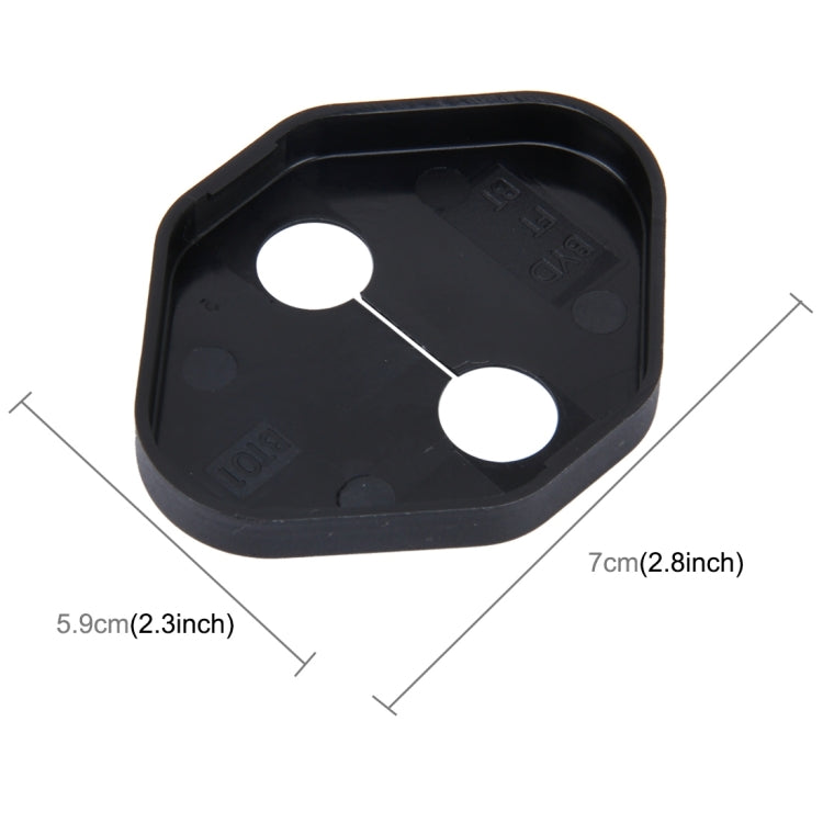 4 PCS Car Door Lock Buckle Decorated Rust Guard Protection Cover for Toyota Corolla VIOS Highlander YARiS L Corolla Ralink - Locks & Hasps by PMC TechLife | Online Shopping South Africa | PMC TechLife | Buy Now Pay Later Mobicred