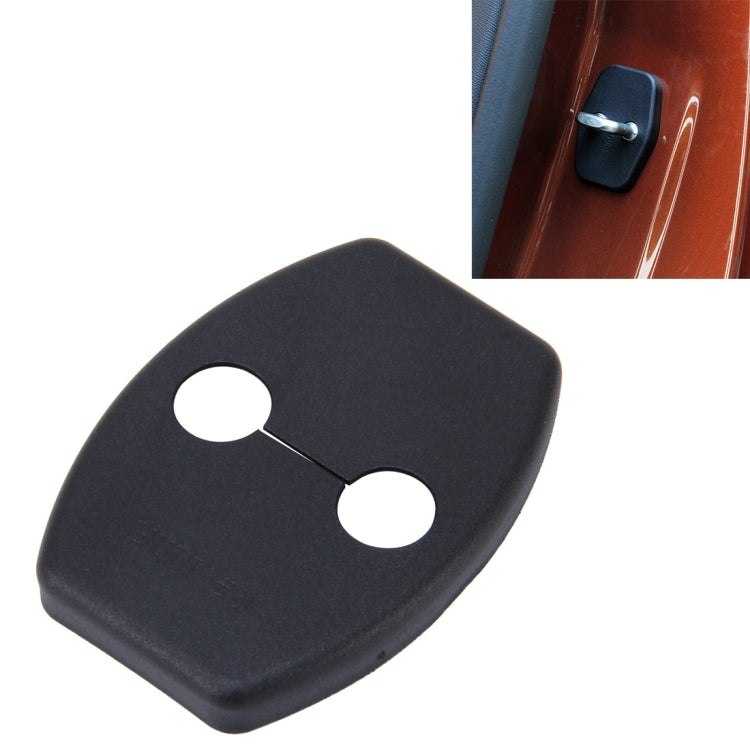 4 PCS Car Door Lock Buckle Decorated Rust Guard Protection Cover for Toyota RAV4 Corolla Reiz VIOS Camry Highlander Yaris Prado Prius Crown - Locks & Hasps by PMC TechLife | Online Shopping South Africa | PMC TechLife | Buy Now Pay Later Mobicred