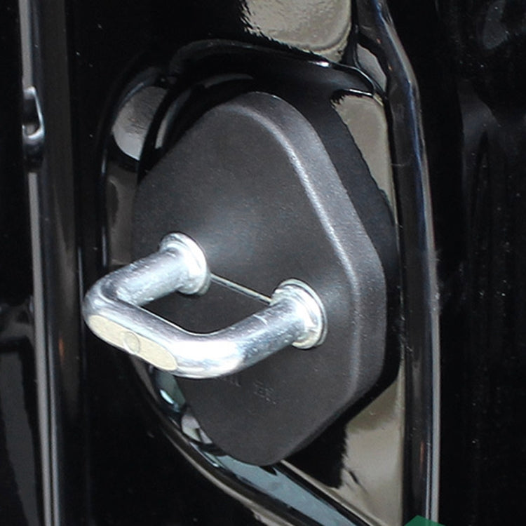 4 PCS Car Door Lock Buckle Decorated Rust Guard Protection Cover for FAW B70 X80 B90 Mazda3 MITSUBISHI GALANT LANCER-EX Lancer - Locks & Hasps by PMC TechLife | Online Shopping South Africa | PMC TechLife | Buy Now Pay Later Mobicred