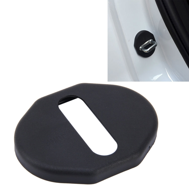 4 PCS Car Door Lock Buckle Decorated Rust Guard Protection Cover for Besturn B50 B70 Hawtai BOLIGER Santa Fe Luxgen SUV MPV7 U6 - Locks & Hasps by PMC TechLife | Online Shopping South Africa | PMC TechLife | Buy Now Pay Later Mobicred