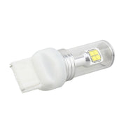 2 PCS 7440 40W 800 LM 6000K Car Turn Light Backup Light Brake Light with 8 Lamps, DC 12V(White Light)