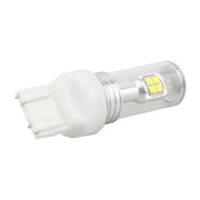 2 PCS  7443 40W 800 LM 6000K Car Brake Light with 8 Lamps, DC 12V(White Light)