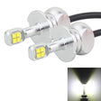 2 PCS  H3 40W 800 LM 6000K 8 LEDs Car Fog Lights, DC 12V(White Light) - Fog / Driving Lights by PMC TechLife | Online Shopping South Africa | PMC TechLife | Buy Now Pay Later Mobicred