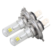 2 PCS  H4 40W 800 LM 6000K 8 LEDs Car Fog Lights, DC 12V(White Light)