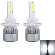 2 PCS  H13 18W 1800 LM 6000K IP68 Canbus Constant Current Car LED Headlight with 2 COB Lamps, DC 9-36V(White Light) - LED Headlamps by PMC TechLife | Online Shopping South Africa | PMC TechLife | Buy Now Pay Later Mobicred