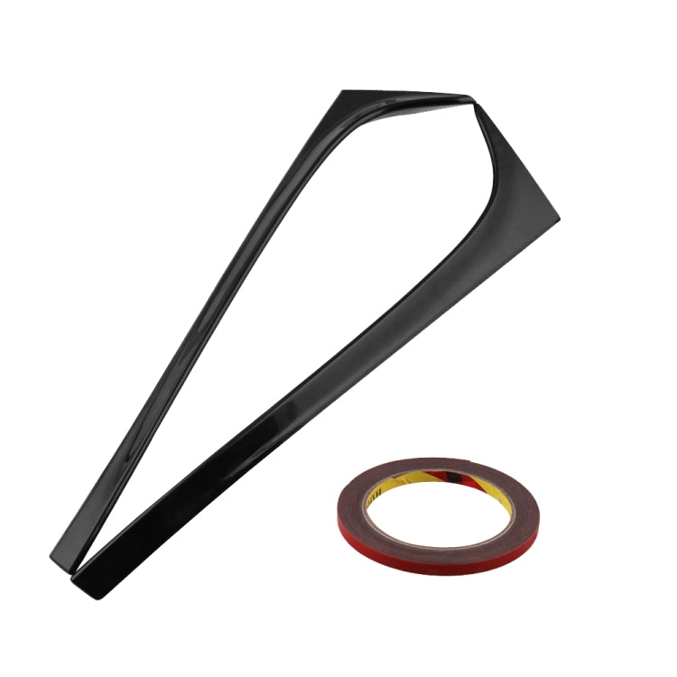 Car-styling ABS Gloss Black Rear Wing Side Spoiler Lip for Volkswagen Golf 7 MK7 2014-2017 - Decorative Strip by PMC TechLife | Online Shopping South Africa | PMC TechLife | Buy Now Pay Later Mobicred