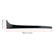Car-styling ABS Gloss Black Rear Wing Side Spoiler Lip for Volkswagen Golf 7 MK7 2014-2017