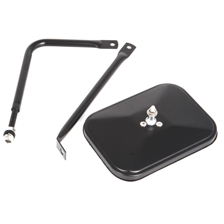 2 PCS Car Door Off Side View Mirror Rectangular Reversing Mirrors for Jeep Wrangler JL 2018 - Convex Mirror & Accessories by PMC TechLife | Online Shopping South Africa | PMC TechLife | Buy Now Pay Later Mobicred