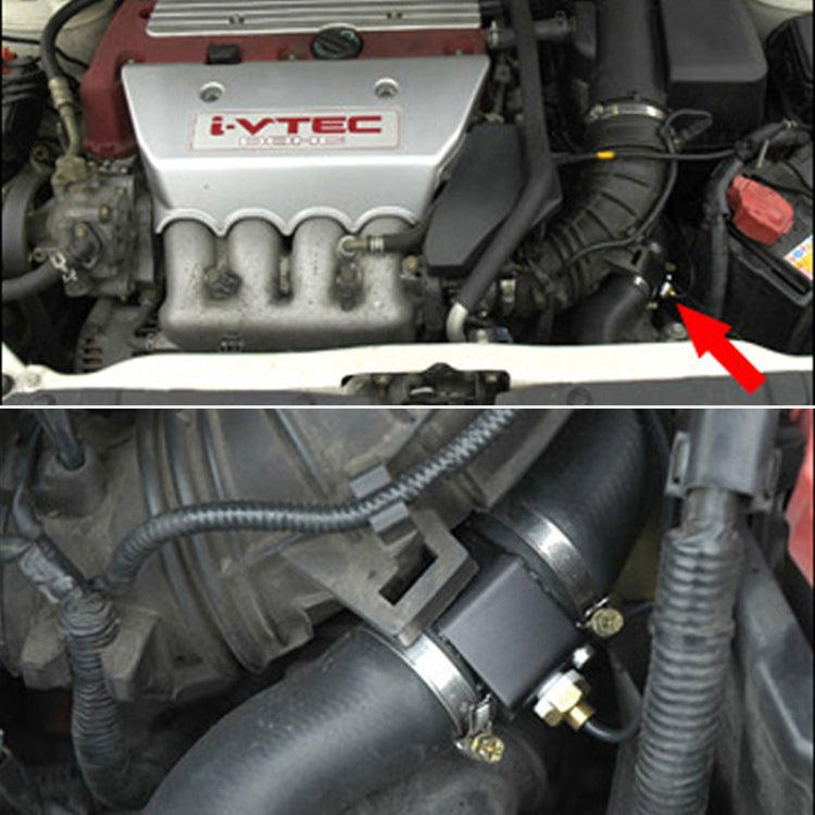 Car Water Temperature Meter Temperature Gauge Joint Pipe Radiator Sensor Adaptor Clamps for Honda, Size: 34mm - Engine Fittings by PMC TechLife | Online Shopping South Africa | PMC TechLife | Buy Now Pay Later Mobicred