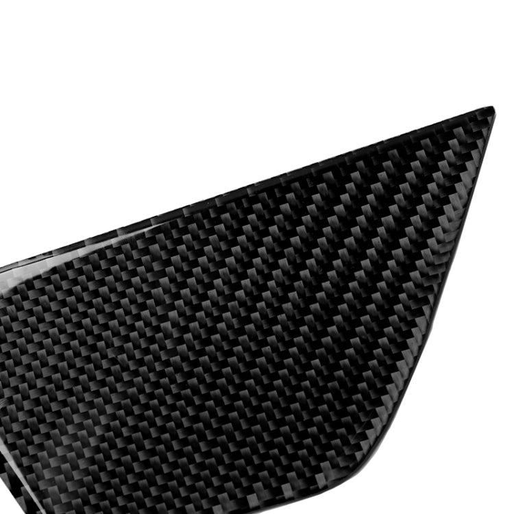 2 PCS German Flag Car Carbon Fiber Right Drive Seat Adjustment Panel Decorative Sticker for Mercedes-Benz W204 2007-2013 - Car Interior Mouldings by PMC Jewellery | Online Shopping South Africa | PMC Jewellery | Buy Now Pay Later Mobicred