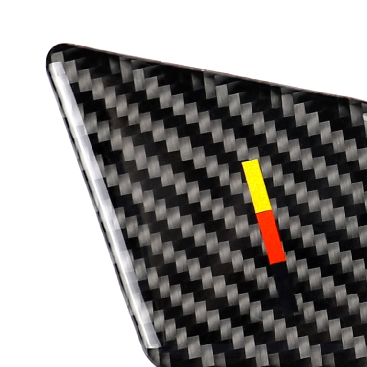 4 PCS Car German Flag Carbon Fiber Door Inner Handle Wrist Panel Decorative Sticker for Mercedes-Benz C Class 2007-2013 / E Class 2009-2016 - Car Interior Mouldings by PMC TechLife | Online Shopping South Africa | PMC TechLife | Buy Now Pay Later Mobicred
