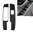 2 PCS Car Carbon Fiber Window Lift Panel Decorative Sticker for Mercedes-Benz W204 C Class 2007-2013, Left Drive - Car Interior Mouldings by PMC TechLife | Online Shopping South Africa | PMC TechLife | Buy Now Pay Later Mobicred