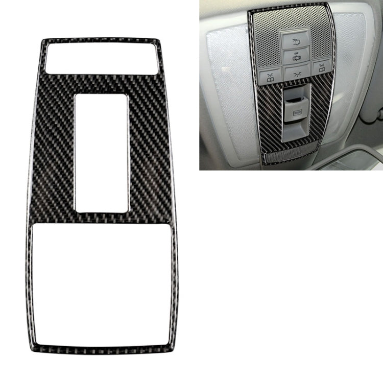 Car Carbon Fiber Reading Lamp Frame Decorative Sticker for Mercedes-Benz W204 2007-2013 / W212 2010-2012 - Car Interior Mouldings by PMC Jewellery | Online Shopping South Africa | PMC Jewellery | Buy Now Pay Later Mobicred