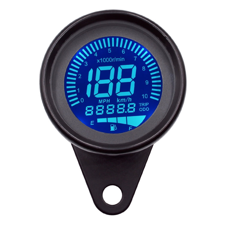 CS-636B1 Motorcycle Multi-functional Modification Instrumentation Motorcycle Odometer Speedometer Tachometer Oil Gauge (Black) - Electrical Instruments by PMC TechLife | Online Shopping South Africa | PMC TechLife | Buy Now Pay Later Mobicred
