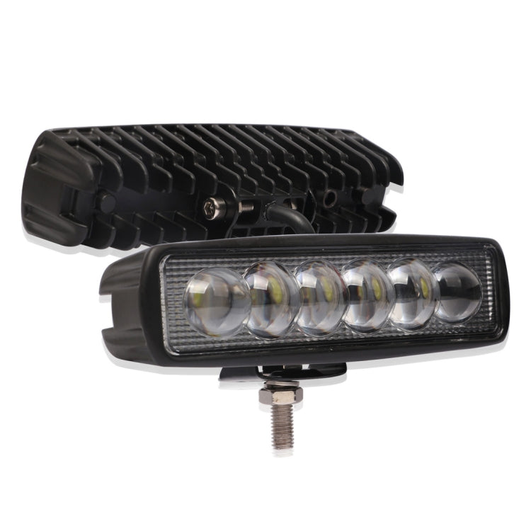 6 inch 18W 6000K IP68 8D Car Boat Marine Work Lights Spotlight LED Bulbs, DC 10-30V (White Light) - Work Lights by PMC TechLife | Online Shopping South Africa | PMC TechLife | Buy Now Pay Later Mobicred