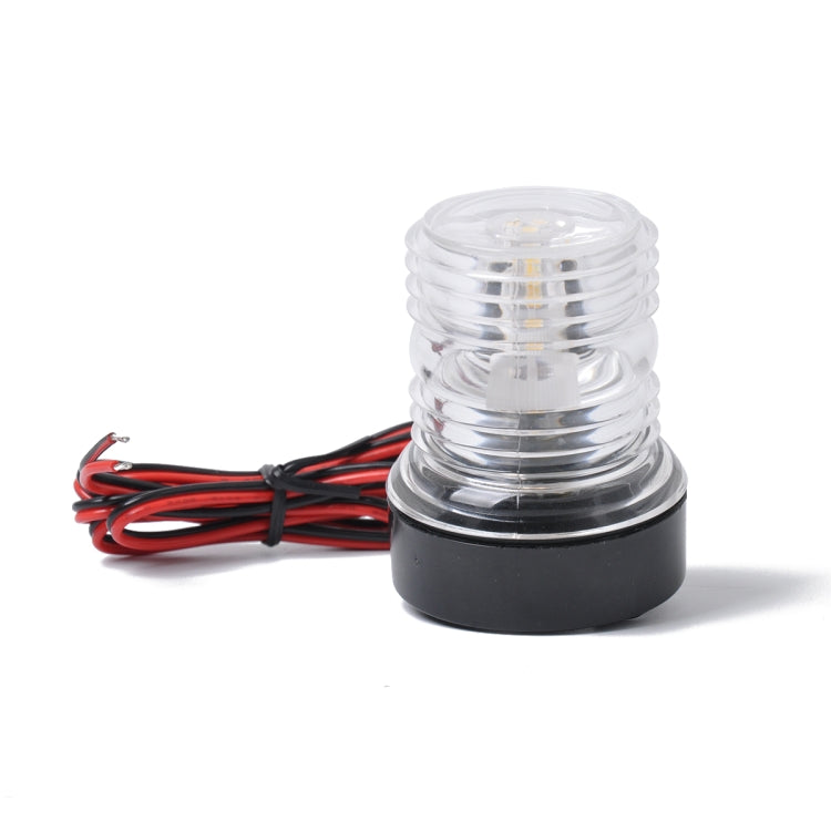 DC 12V 2.5W Marine Boat Yacht Stern Anchor LED Navigation Light All Round 360 Degree White Light - Marine Accessories & Parts by PMC TechLife | Online Shopping South Africa | PMC TechLife | Buy Now Pay Later Mobicred