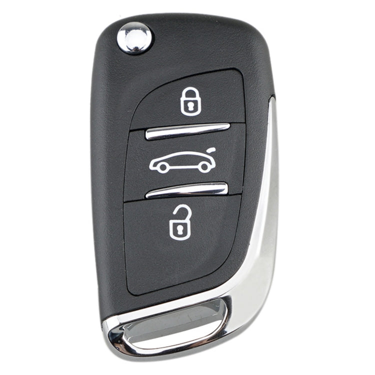 For PEUGEOT Car Keys Replacement 3 Buttons Car Key Case with Grooved and Holder - Car Key Cases by PMC TechLife | Online Shopping South Africa | PMC TechLife | Buy Now Pay Later Mobicred