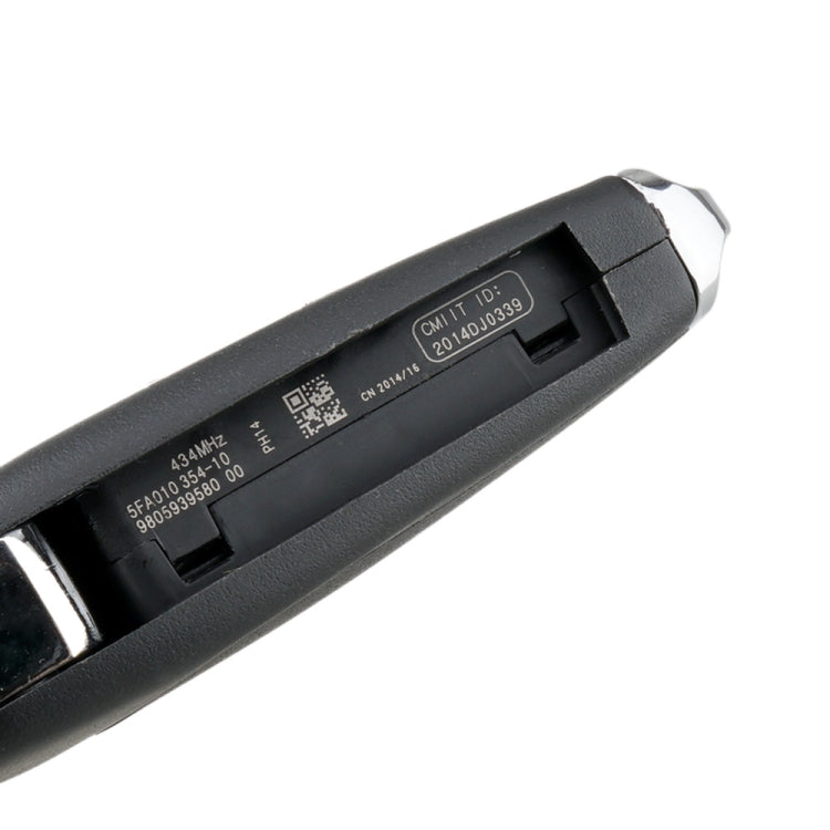 For PEUGEOT Car Keys Replacement 3 Buttons Car Key Case with Grooved and Holder - Car Key Cases by PMC TechLife | Online Shopping South Africa | PMC TechLife | Buy Now Pay Later Mobicred