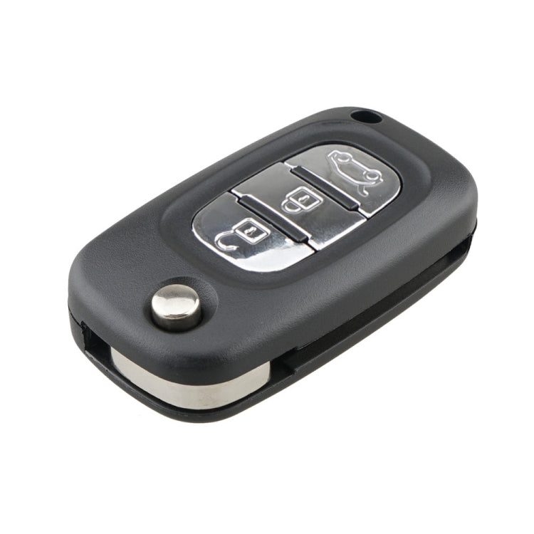 For RENAULT Clio / Megane / Kangoo / Modus Car Keys Replacement 3 Buttons Car Key Case with Foldable Key Blade - Car Key Cases by PMC TechLife | Online Shopping South Africa | PMC TechLife | Buy Now Pay Later Mobicred